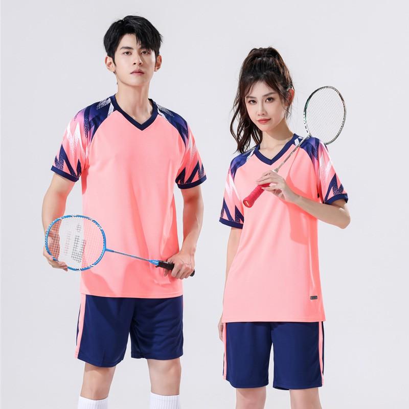 Kids Adults Quick-Dry Sports T-Shirt Short Sleeve Badminton Basketball Football Running Gym Striped Sizes