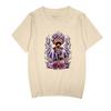 Аниме ONE PIECE С принтом Модные Женские Мужские Косплей Футболки с Коротким Рукавом