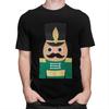 Custom Mens Christmas Nutcracker Cartoon Soldier Toy T Shirts Short Sleeve Cotton Tshirt Leisure Tees Loose Fit Clothes