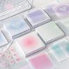 112 Sheets/box Kawaii Smudge Stained Gradient Note Memo Pads Paper Scrapbooking Journal Material Paperlaria Stationery
