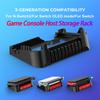 Горизонтальная подставка-основание для игровой консоли Switch 2, держатель для игровой консоли, подставка для хранения, аксессуары для Switch/OLED