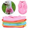 Puppy Pet Short Sleeve Summer Shirt Apparel T-Shirt Clothes Dog Cotton Solid Color Buttoned Polo Shirts