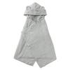 Imabari Towel Imabari Towel Baby Gift Made In Japan Baby Bathrobe Bath Poncho Gift Set (gray)