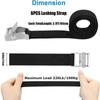 Outdoor Safety Lashing Straps with Buckles Mutli-purpose Cargo Trucks Trailer Tie Down Straps