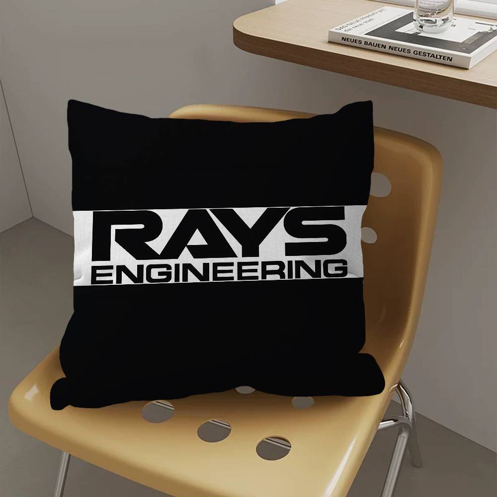 R-Rays Wheels Personalized Picture Text Home Decorative Pillows Household Gifts 45X45Cm