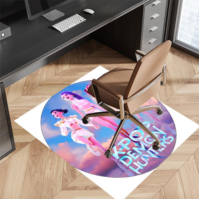 Kpop Hunter8 Printed Absorbent Washable Carpet, Non-Slip Bathroom Mats, Kitchen Rugs, Yoga Mat,Living Room Entrance, Camping Picnic Rugs