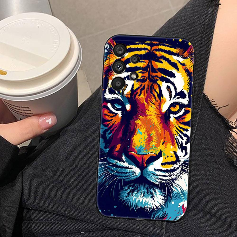 Чехол для телефона Дракон Тигр Волк Для Samsung A73 A72 A71 A57 A56 A55 A54 A53 A52 A51 A37 A36 A33 A32 A35 A23 A22 A16 A15 A14 Чехол
