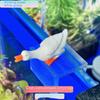 White Luminous Goose & Duck Fish Tank Ornaments - Micro Landscape Decoration