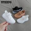 Children's Shoes Spring Summer Soft Sole Large Size Sports Shoes Kid's Solid Anti-slip Casual Mesh Flat Heel Shoes