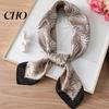 No Iron Silk-like Scarf Silky Paisley Printing Smooth Texture Wrinkle-Resistant Windproof Breathable Fabric Imitation Silk Commuting Business Layering
