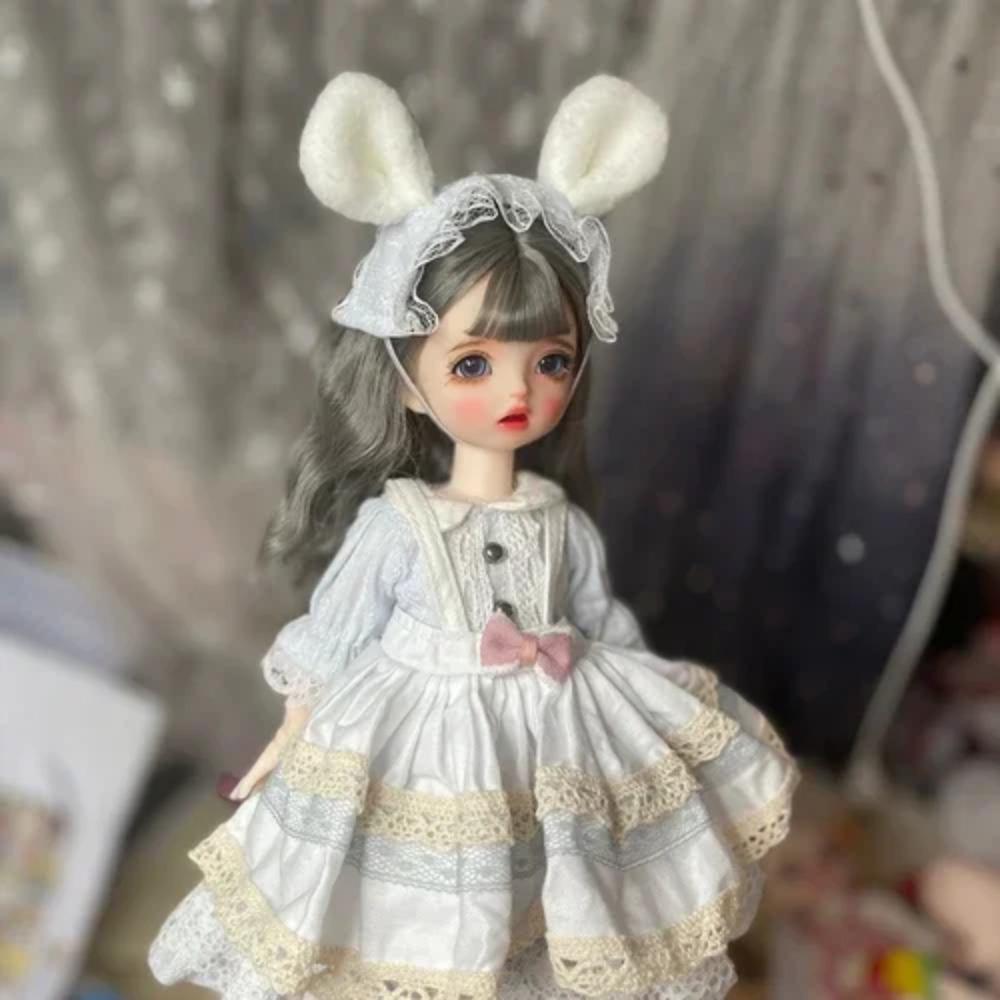 30 см Кукла для макияжа Bjd 22 шарнира Одевающаяся кукла Кукла-девочка Подарок на день рождения Шарнирная кукла Bjd 1/6 Кукла Bjd Полный набор