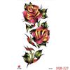 1PCS Waterproof Tattoos Temporary Tattoo Sticker Flowers Rose Body Tattoos for Women Art Arm Hand Tattoos Wolf Tiger Lion Painting Tatoos