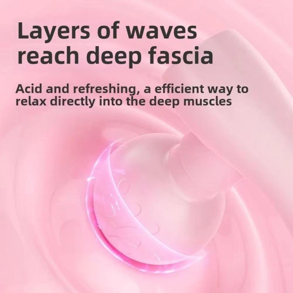 Регулируемый мини-массажер для фасций, износостойкий, ручной, для массажа мышц, фитнес-оборудование