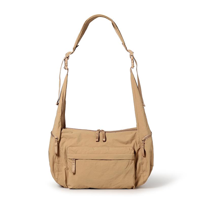 Waterproof Nylon Bag Unisex Large Capacity Sports Shoulder Bag Crossbody Bag