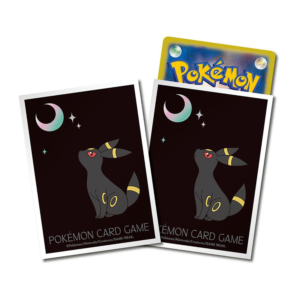 Pokémon Center Original Pokémon Card Game Deck Shield Premium Gloss Moonlight and Umbreon [White]