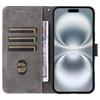 For iPhone 16 Wallet Case RFID Blocking PU Leather Cover Stand View