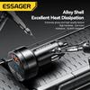 Essager Автомобильное зарядное устройство USB 105 Вт, быстрая зарядка 4,0 QC4.0 QC3.0 QC SCP PPS PD USB Type C, быстрая зарядка для iPhone 14 15 Xiaomi Phone