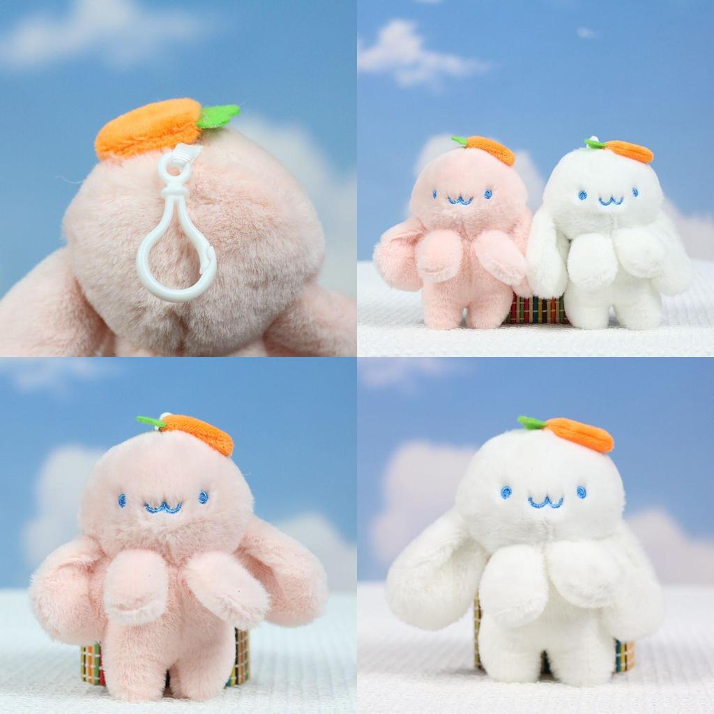 Очаровательный плюшевый брелок в стиле Инс в виде морковного кролика для сумок и аксессуаров