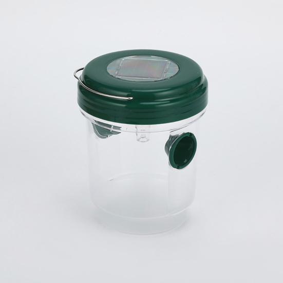 2/4 шт. Уличная подвесная ловушка для ос на солнечной батарее, ловушка для шершней и пчел