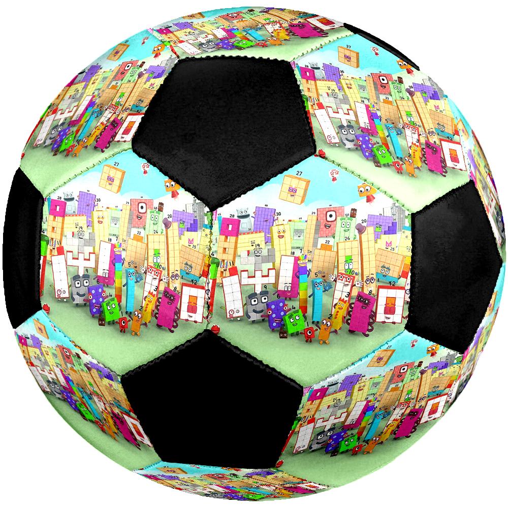 Numberblocks Theme Size 5 Soccer Ball, Suitable for Both Indoor and Outdoor Matches, a Gift Suitable for Everyone.