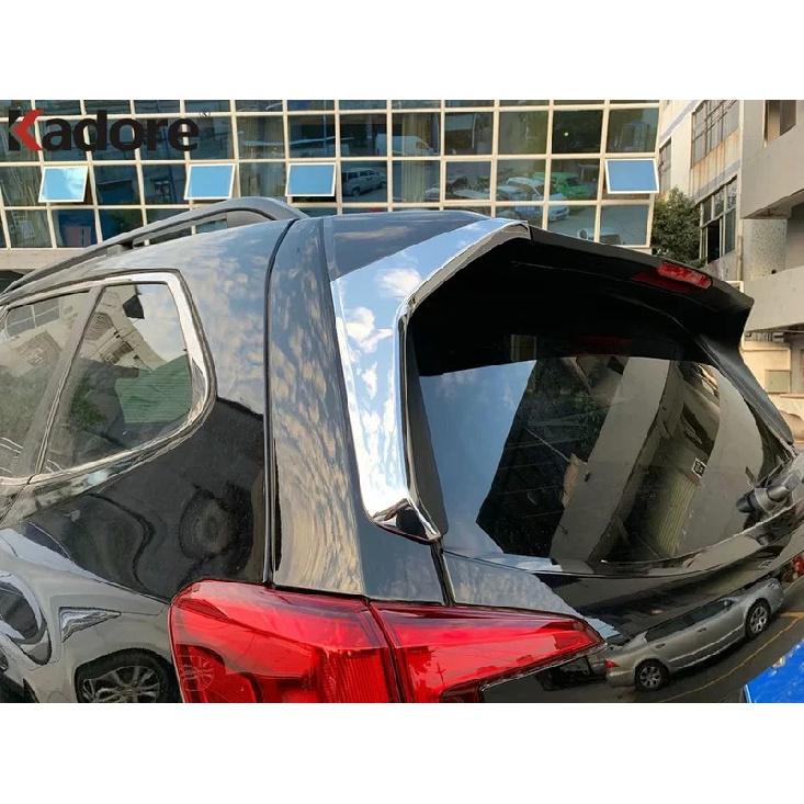 Rear Window Cover Trim For Subaru Forester SK 2018 Chrome Car Side Wing Splitter Frame Trims Exterior Accessories