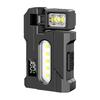 1/2Pcs EDC Flashlight Rotatable Super Bright Work Lamp USB Rechargeable IP68 Waterproof Magnetic Torch Outdoor Camping Hiking Emergency Lamp