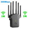 300 Мбит/с / 1200 Мбит/с Повторитель WiFi-сигнала Двухдиапазонный 2,4 ГГц 5 ГГц Антенна Усилитель сети с портом LAN/WAN Роутер WPS для домашнего офиса