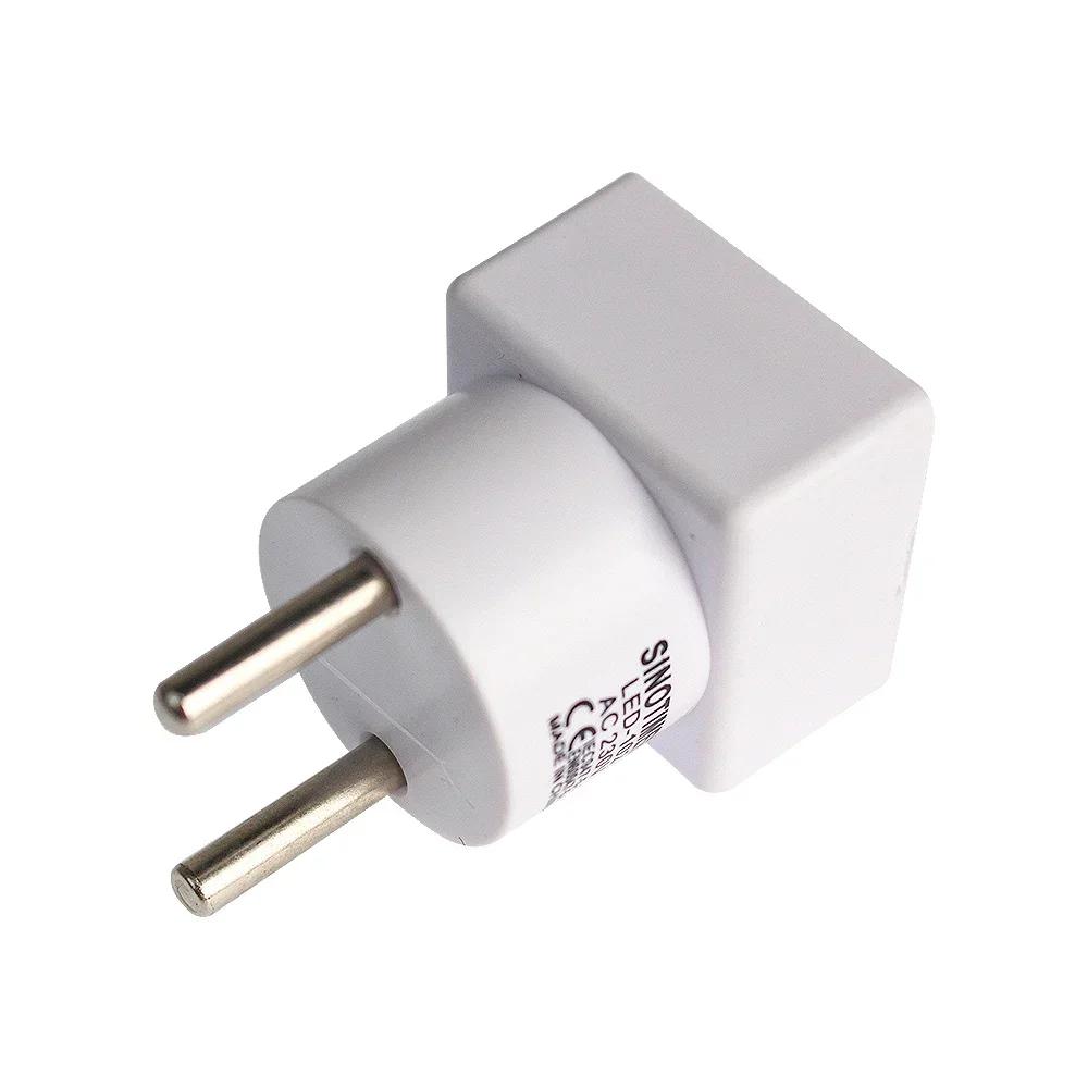 1pc 50-380V LED Digital AC Voltmeter Indicator LED Lamp Square Voltage Measuring Instruments Signal Light EU Plug