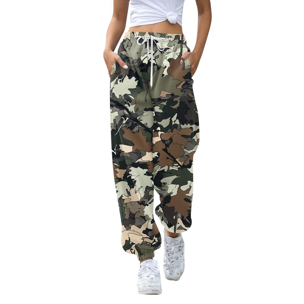 Kids Sport Printed Gradient Drawstring Pocket Casual Sweatpants Pants