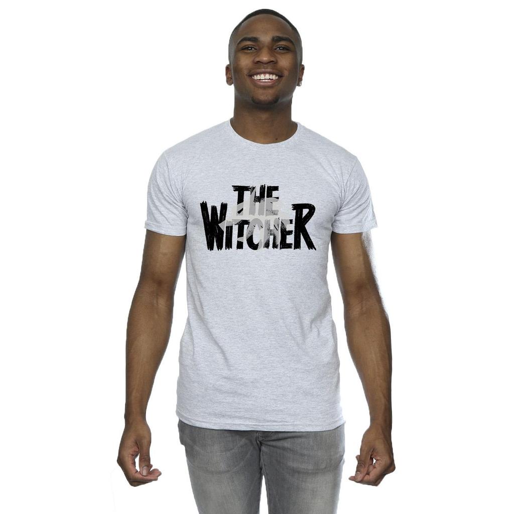 Netflix Mens The Witcher Wolfhead Witcher T-Shirt