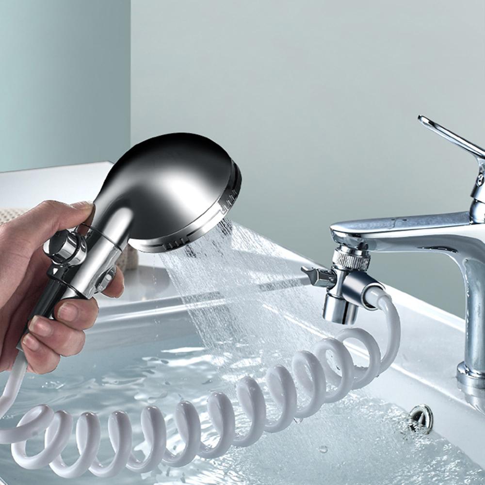 Ручной смеситель для душа, внешний смеситель для мытья волос, летняя насадка для душа, усилитель для ванной, насадка для умывальника, удлинитель для водораздела