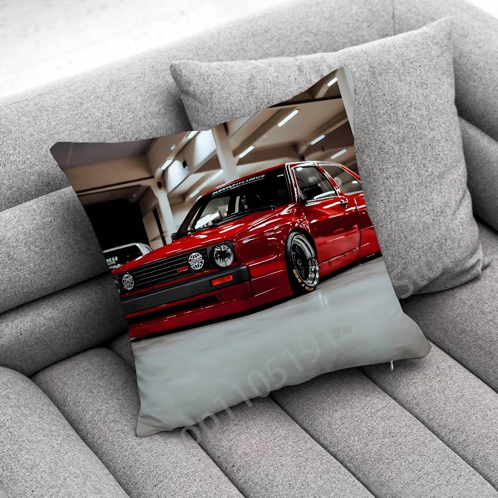 Чехол для декоративной подушки G-GOLF Car G-Gti для подушек 50x50см 40x40см 55x55см 45x45см 30x30см Квадратный чехол для подушки в спальню