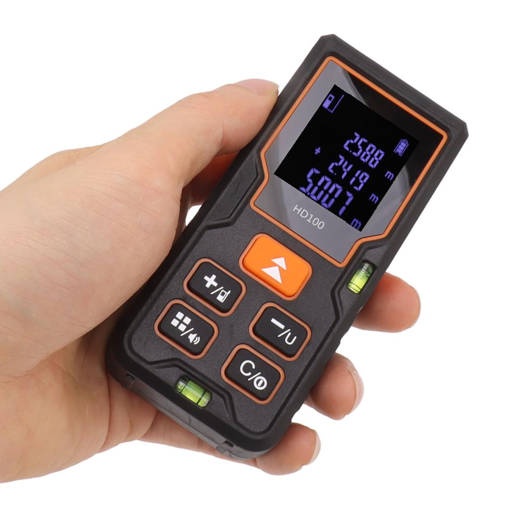 Laser Distance Meter High Accuracy Portable Handheld Rangefinder for Engineering Construction
