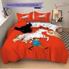 Horse Child Journey Print 3Pcs Bedding Setduvet Cover With 2 Bedropillowcase Home Birthday Gift