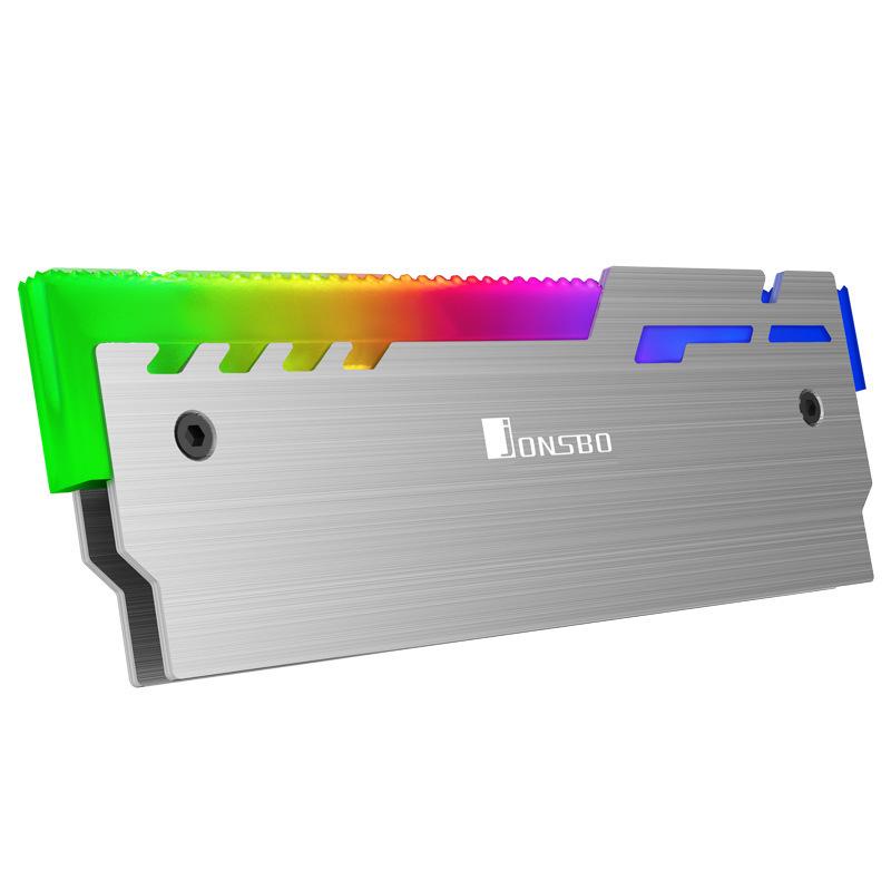 Охладитель оперативной памяти Jonsbo NC-3 RGB с кристаллическими светодиодными эффектами