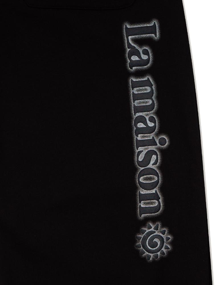 LA MAISON STUDIO Nine Curved Sweat Pants Black(Fcg1Pt734W)