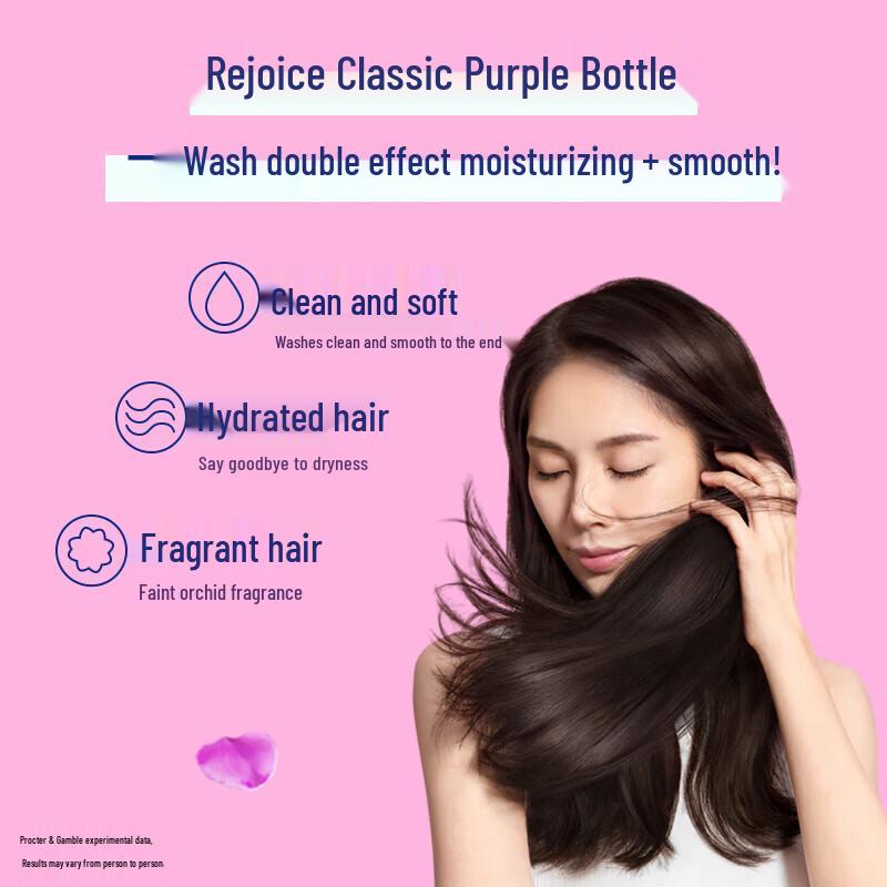 Rejoice Daily Care Smooth & Hydrating Shampoo - 3x360g Pack