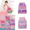 Adorable Cartoon Kindergarten Backpack For Girls Aged 3-6 Lightweight Durable Nylon