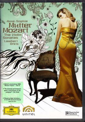 DVD МОЦАРТ / АННЕ-СОФИ МУТТЕР - ЛАМБЕ - Сонаты для скрипки 004400734213 Deutsche Grammo 2006 Европа Классика Б/У