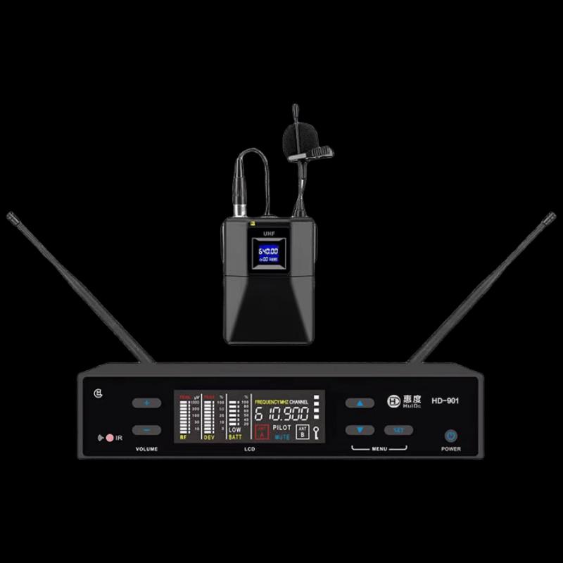 HuiDu HD-901 Профессиональная беспроводная микрофонная система (Китайская версия)