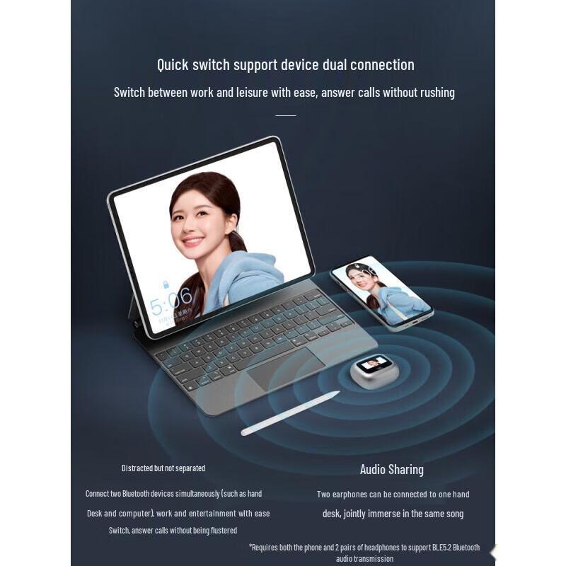 JBL LIVE BEAM 3 Беспроводные наушники с сенсорным экраном