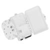 Fiber Distribution Box 4 Core IP65 Waterproof Wall Mount Fiber Optic Terminal Box for Indoor Outdoor