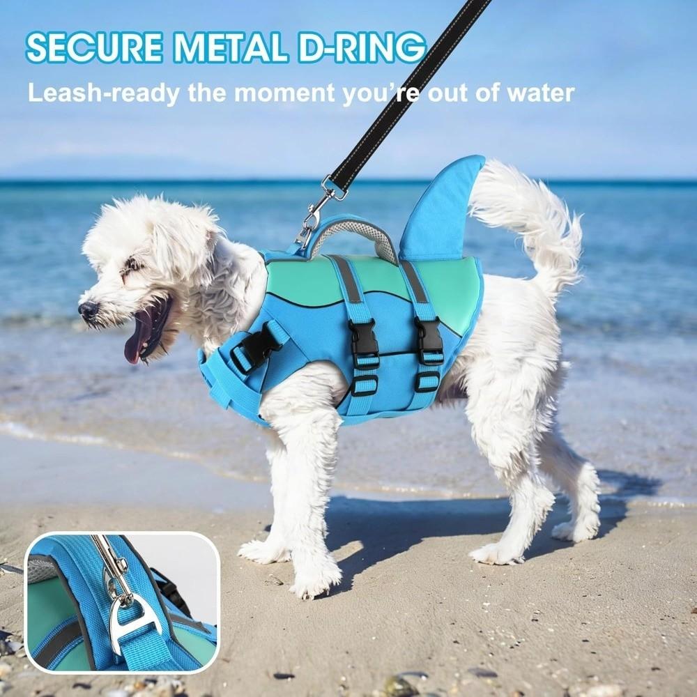 Waterproof Pet Life Jacket High Buoyancy Pet Buoyancy Suit Dog Surfing Clothes Boating