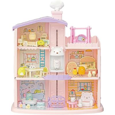 Takara Tomy Sumikko Gurashi Игрушка-лифт для дома 3 этажа Персонаж Белый Медведь Интерактивный игровой набор
