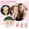Costume 6.69 Inch Plush Toy Costume High Quality 17cm Doll Replacement Costume Fashion Doll Costume Doll Not Included