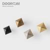 Dooroom Латунные Мебельные Ручки Матовый Никель Щетка Желтая Бронза Ручки Шкаф Шкафчик Комод Ящик для Обуви Ящик Шкаф Ручки