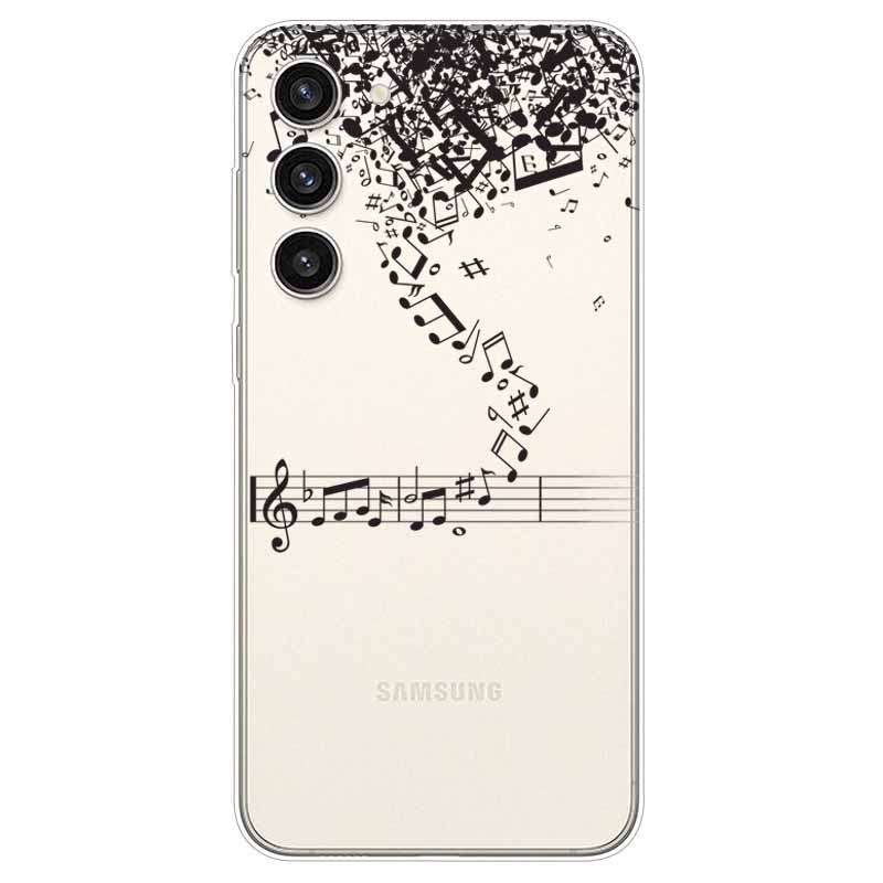 For Samsung S24 Plus Ultra S24 FE Case Clear Cover Soft Bumper for Samsung Galaxy S24 Ultra 5G Transparent Silicone S24 S24 FE