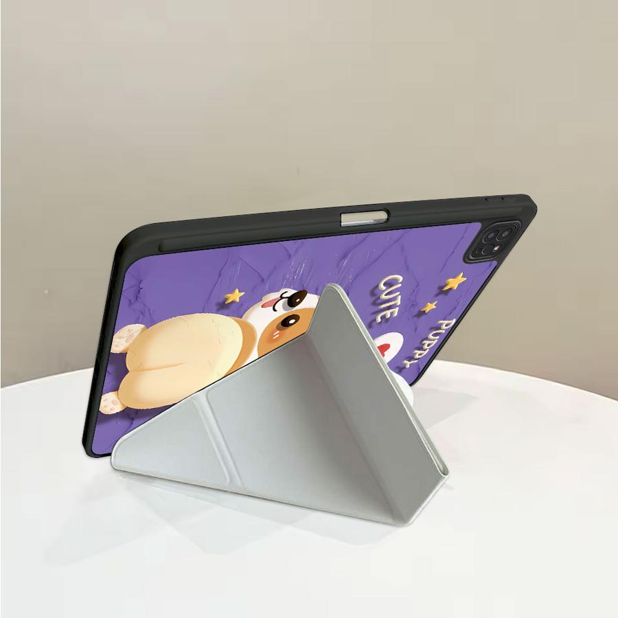 Чехол-подставка Чехол для планшета Для iPad Pro 11-го 10-го 9-го 8-го 7-го 12,9 дюйма Mini 6 7 Pro 2025 Air 4 5 M3 M2 1 2 M4 11 дюймов Милая собака