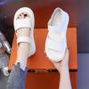 Internet Celebrities Popular Platform Sandals Women Wear 2025 Summer New Fashion Versatile Height Stepping On Shit Feeling Beach Sandals
