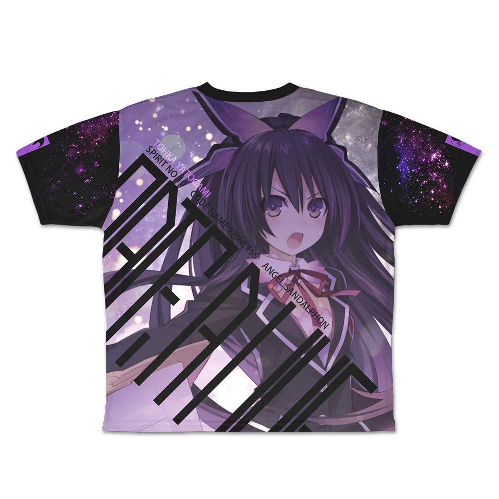 Date A Live IV Tohka Yatogami Full Graphic (reversed) Double-sided T-shirt/XL